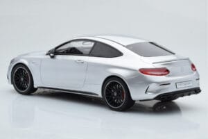 Mercedes C63S AMG C205 Coupe Ασημί GT Spirit 1:18 GT116 Ρητίνη - εικόνα 5 από 6