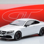 Mercedes C63S AMG C205 Coupe Ασημί GT Spirit 1:18 - image 6 of 6