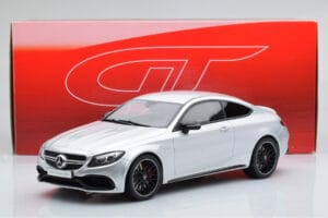 Mercedes C63S AMG C205 Coupe Ασημί GT Spirit 1:18 GT116 Ρητίνη - εικόνα 6 από 6
