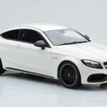 Mercedes C63S AMG C205 Coupe Λευκό GT Spirit 1:18 - image 4 of 6