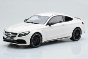 Mercedes C63S AMG C205 Coupe Λευκό GT Spirit 1:18