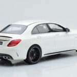 Mercedes C63S AMG W205 Λευκό GT Spirit 1:18 - image 2 of 6
