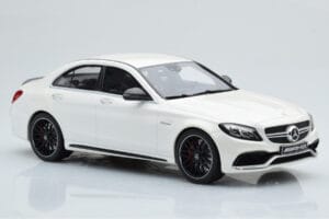Mercedes C63S AMG W205 Λευκό GT Spirit 1:18 B66960370 Ρητίνη - εικόνα 4 από 6