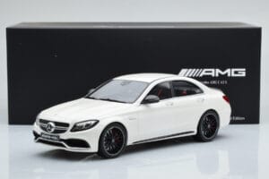 Mercedes C63S AMG W205 Λευκό GT Spirit 1:18 B66960370 Ρητίνη - εικόνα 6 από 6