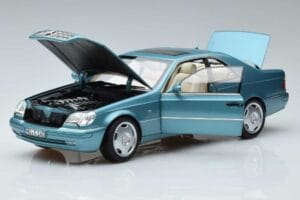 Mercedes CL600 C140 Μπλε Μεταλλικό Norev 1:18 183448 Μέταλλο - εικόνα 2 από 7