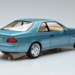 Mercedes CL600 C140 Μπλε Μεταλλικό Norev 1:18 183448 Μέταλλο - image 3 of 7