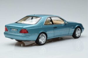 Mercedes CL600 C140 Μπλε Μεταλλικό Norev 1:18 183448 Μέταλλο - εικόνα 3 από 7