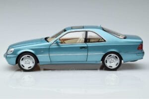 Mercedes CL600 C140 Μπλε Μεταλλικό Norev 1:18 183448 Μέταλλο - εικόνα 4 από 7