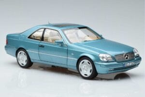 Mercedes CL600 C140 Μπλε Μεταλλικό Norev 1:18 183448 Μέταλλο - εικόνα 5 από 7
