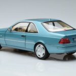 Mercedes CL600 C140 Μπλε Μεταλλικό Norev 1:18 183448 Μέταλλο - image 6 of 7