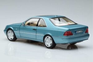 Mercedes CL600 C140 Μπλε Μεταλλικό Norev 1:18 183448 Μέταλλο - εικόνα 6 από 7