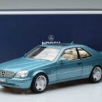 Mercedes CL600 C140 Μπλε Μεταλλικό Norev 1:18 183448 Μέταλλο - image 7 of 7
