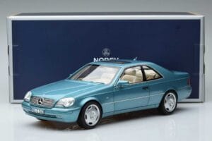 Mercedes CL600 C140 Μπλε Μεταλλικό Norev 1:18 183448 Μέταλλο - εικόνα 7 από 7