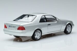 Mercedes CL600 C140 Ασημί Μεταλλικό Norev 1:18 183446 Μέταλλο - εικόνα 3 από 7
