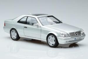 Mercedes CL600 C140 Ασημί Μεταλλικό Norev 1:18 183446 Μέταλλο - εικόνα 5 από 7