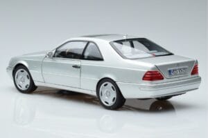 Mercedes CL600 C140 Ασημί Μεταλλικό Norev 1:18 183446 Μέταλλο - εικόνα 6 από 7