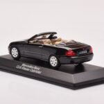 Mercedes CLK A209 Καμπριολέ Obsidian Μαύρο Μεταλλικό Minichamps 1:43 - image 3 of 4