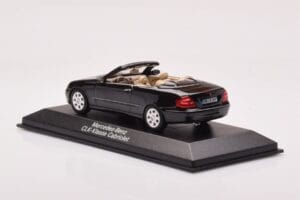 Mercedes CLK A209 Καμπριολέ Obsidian Μαύρο Μεταλλικό Minichamps 1:43 B66961966 Μέταλλο - εικόνα 3 από 4