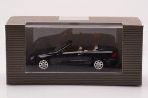 Mercedes CLK A209 Καμπριολέ Obsidian Μαύρο Μεταλλικό Minichamps 1:43 B66961966 Μέταλλο - εικόνα 4 από 4