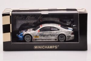 Mercedes CLK DTM Team Original Teile #12 P. Dumbreck DTM 2001 Minichamps 1:43 400023112 Μέταλλο - εικόνα 4 από 4