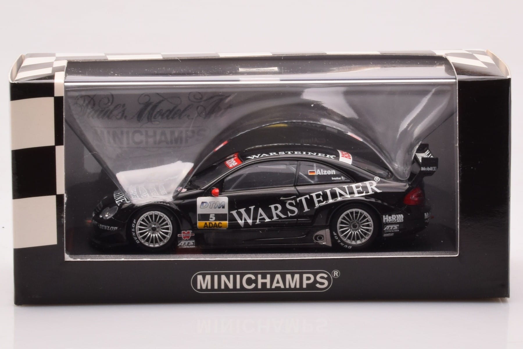 Mercedes CLK DTM Team Warsteiner AMG #5 U. Alzen DTM 2002 Minichamps 1:43 400023025 Μέταλλο - εικόνα 4 από 4