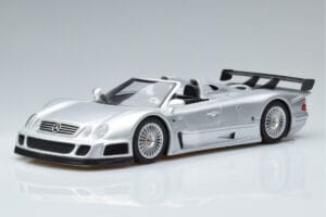 Mercedes CLK GTR Roadster Ασημί GT Spirit 1:18 GT155 Ρητίνη