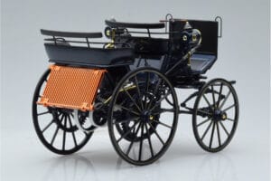 Mercedes Daimler Motorkutsche Σκούρο Μπλε Norev 1:18 183700 Μέταλλο - εικόνα 2 από 6