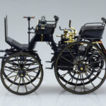 Mercedes Daimler Motorkutsche Σκούρο Μπλε Norev 1:18 - image 3 of 6