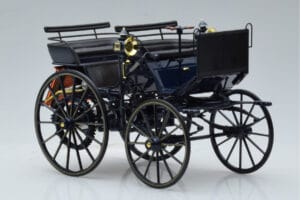 Mercedes Daimler Motorkutsche Σκούρο Μπλε Norev 1:18 183700 Μέταλλο - εικόνα 4 από 6