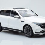 Mercedes EQC 400 Diamond Λευκό NZG 1:18 - image 6 of 8