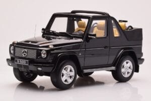 Mercedes G500 W463 Καμπριολέ Obsidian Μαύρο Otto 1:18 OT1040