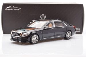 Mercedes Maybach S-Class W222 Brabus 900 Obsidian Μαύρο Almost Real 1:18 860102 Μέταλλο - εικόνα 8 από 8