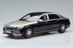 Mercedes Maybach S600 W222 Μαύρο Ασημί GT Spirit 1:18 GT237 Ρητίνη