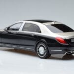 Mercedes Maybach S600 W222 Μαύρο Ασημί GT Spirit 1:18 GT237 Ρητίνη - image 5 of 6