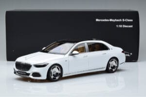 Mercedes Maybach S600 W222 V12 Biturbo Diamond Λευκό Almost Real 1:18 820116 Μέταλλο - εικόνα 11 από 11