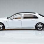 Mercedes Maybach S600 W222 V12 Biturbo Diamond Λευκό Almost Real 1:18 - image 4 of 11