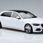 Mercedes Maybach S600 W222 V12 Biturbo Diamond Λευκό Almost Real 1:18 - image 6 of 11