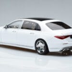 Mercedes Maybach S600 W222 V12 Biturbo Diamond Λευκό Almost Real 1:18 - image 7 of 11