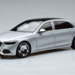 Mercedes Maybach S600 W222 V12 Biturbo Hightech Ασημί Almost Real 1:18