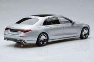 Mercedes Maybach S600 W222 V12 Biturbo Hightech Ασημί Almost Real 1:18 820118 Μέταλλο - εικόνα 3 από 12