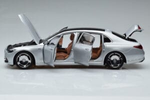 Mercedes Maybach S600 W222 V12 Biturbo Hightech Ασημί Almost Real 1:18 820118 Μέταλλο - εικόνα 4 από 12