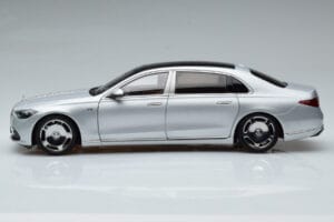 Mercedes Maybach S600 W222 V12 Biturbo Hightech Ασημί Almost Real 1:18 820118 Μέταλλο - εικόνα 5 από 12