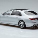 Mercedes Maybach S600 W222 V12 Biturbo Hightech Ασημί Almost Real 1:18 - image 7 of 12