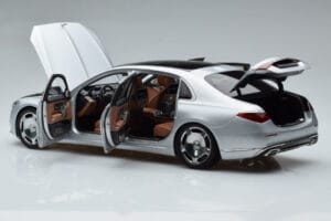 Mercedes Maybach S600 W222 V12 Biturbo Hightech Ασημί Almost Real 1:18 820118 Μέταλλο - εικόνα 8 από 12