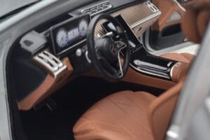 Mercedes Maybach S600 W222 V12 Biturbo Hightech Ασημί Almost Real 1:18 820118 Μέταλλο - εικόνα 10 από 12