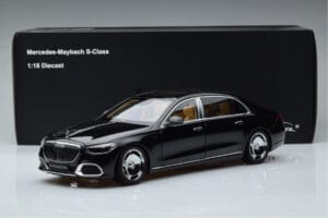 Mercedes Maybach S600 W222 V12 Biturbo Obsidian Μαύρο Almost Real 1:18 820115 Μέταλλο - εικόνα 11 από 11
