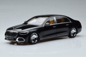 Mercedes Maybach S600 W222 V12 Biturbo Obsidian Μαύρο Almost Real 1:18 820115