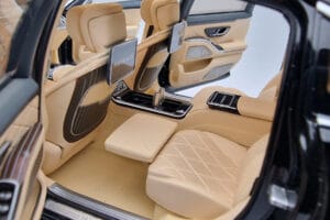 Mercedes Maybach S600 W222 V12 Biturbo Obsidian Μαύρο Almost Real 1:18 820115 Μέταλλο - εικόνα 9 από 11