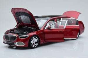 Mercedes Maybach S600 W222 V12 Biturbo Patagonia Κόκκινο Almost Real 1:18 820119 Μέταλλο - εικόνα 2 από 10
