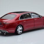 Mercedes Maybach S600 W222 V12 Biturbo Patagonia Κόκκινο Almost Real 1:18 - image 3 of 10